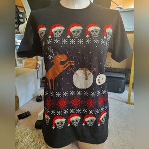 Vintage Hot Topic Ugly Christmas Sweater Tee